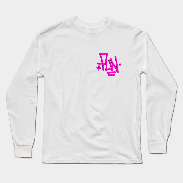 Graffiti Tag FUN Long Sleeve T-Shirt by FelippaFelder